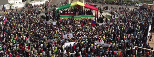Mali'de halk Fransa'nı çekilmesini kutluyor