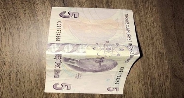  5 TL'lik banknotlarda değişiklik